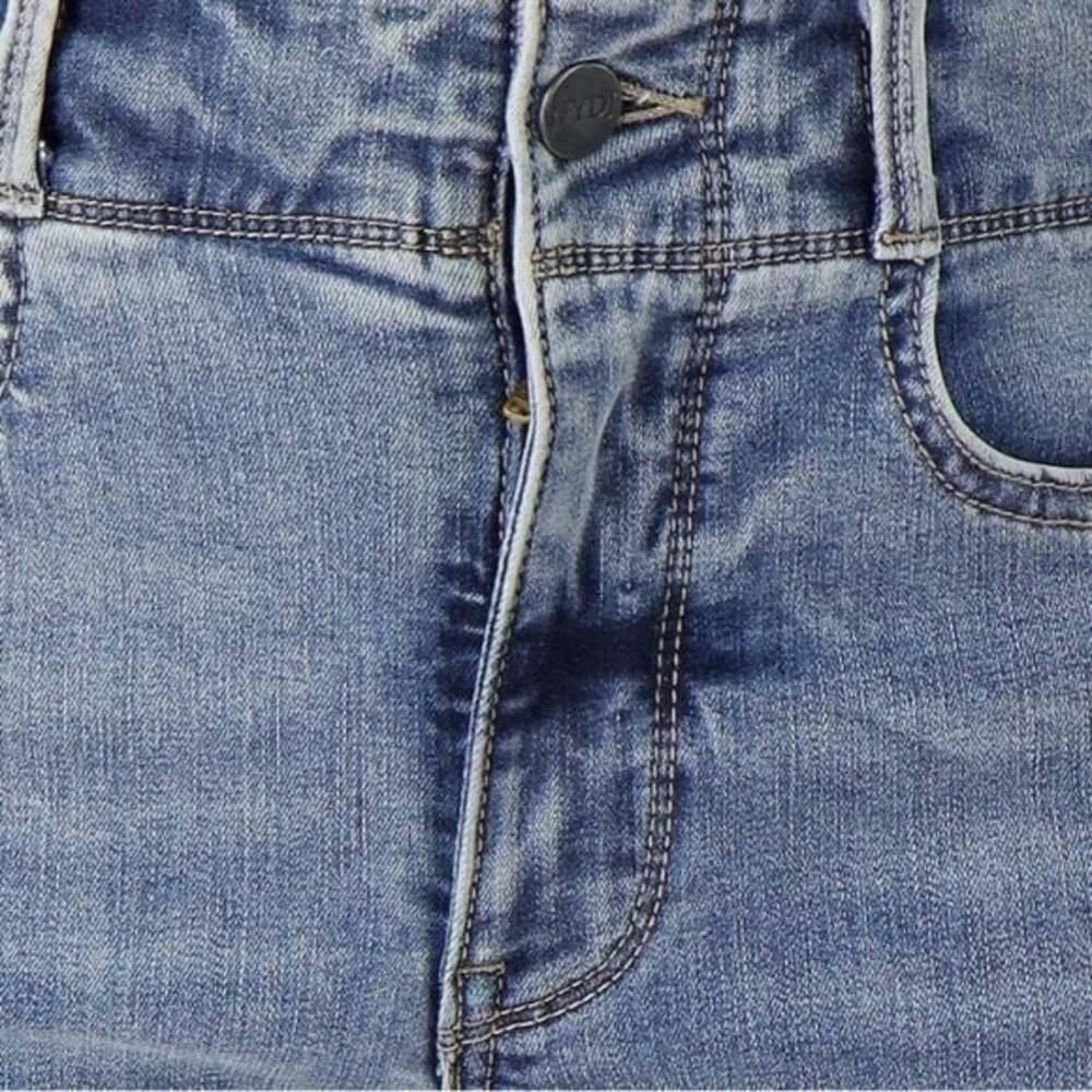 NYDJ HR Major Wide Leg Capri “Fantasy” Jeans Womes 16P Wash Blue Retro - 0010 - Picture 3 of 11